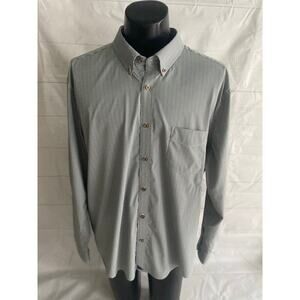 UNTUCKit Shirt Men’s XXXL Regular Fit Rowan Bro Long Sleeve Check (92% Nylon) #